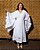 Kaftan Branco COLAB ROSÁ - Imagem 1
