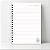 Caderno Pautado Personalizado Pop It Candy Color - Imagem 2