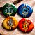 Bottons Filme Harry Potter Broche De 4,5cm (4 Unidades) - Imagem 2