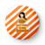 Botton Redondo Tipo Alfinete Campanha Maio Laranja - Imagem 5