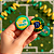 Botton Redondo Colecionável Bandeira do Brasil - Imagem 1