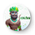 Botton Colecionável Tipo Alfinete Orixás Masculinos Coleção 3D - Imagem 6