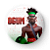 Botton Colecionável Tipo Alfinete Orixás Masculinos Coleção 3D - Imagem 3