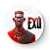 Botton Colecionável Tipo Alfinete Orixás Masculinos Coleção 3D - Imagem 4