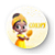 Botton Colecionável Tipo Alfinete Orixás Femininos Coleção 3D - Imagem 7