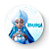 Botton Colecionável Tipo Alfinete Orixás Femininos Coleção 3D - Imagem 5