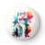 Botton Colecionável Tipo Alfinete Gatos Super Stars - Imagem 5