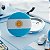 Botton Redondo Colecionável Bandeira da Argentina - Imagem 1