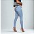 Calça jeans delavé cós alto cordão - Imagem 3
