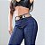 Calça basica azul escuro cinto personalizado - Imagem 4