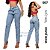 Calça Mom Jeans sem lycra elegante e confortável cós alto - Imagem 1