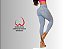 Calça delave com lycra e elastico no cós super alto - Imagem 3