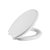 ASSENTO OVAL ALMOFADADO ASTRA (BRANCO) - Imagem 1