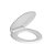 ASSENTO IZY / TARGA/ RAVENA / STUDIO  PL. SLOWCLOSE BRANCO GELO DECA - Imagem 1