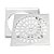 GRELHA QUAD BRANCA 150 C/ SUPORTE PLASTIPAN / HERC - Imagem 1