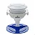 BOTÃO DE ACIONAMENTO SUPERIOR UNIVERSAL 38MM PARA CAIXA ACOPLADA BRANCO ROCO - Imagem 1