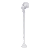 VÁLVULA MICTÓRIO BLUKIT COM CANOPLA E FLEXÍVEL 0,30M BRANCO - Imagem 1