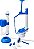 KIT COMPLETO UNIVERSAL PARA CAIXA ACOPLADA COM ACIONAMENTO SUPERIOR E CASTELO BLUKIT - Imagem 3