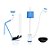 KIT COMPLETO UNIVERSAL PARA CAIXA ACOPLADA COM ACIONAMENTO SUPERIOR NEO BLUKIT - Imagem 1