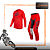 Conjunto Asw Concept Racing Motocross Trilha Enduro - Imagem 2