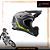 Capacete Motocross Trilha Oneal Serie 1 Cinza/Amarelo Neon 55/56 S - Imagem 1