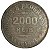 Moeda Antiga do Brasil 2000 Réis 1908 - Imagem 2