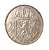 Moeda Antiga da Holanda 2-1/2 Gulden 1959 - Rainha Juliana - Imagem 2