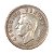 Moeda Antiga da África do Sul 5 Shillings 1952 - Rei George VI - Aniversário da Cidade do Cabo - Imagem 1