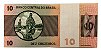 Cédula Antiga do Brasil 10 Cruzeiros 1970 - Imagem 2