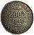 Moeda Antiga do Brasil 2000 Réis 1907 - Imagem 2
