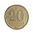 Moeda Antiga do Brasil 20 Centavos de Cruzeiro 1943 - Getúlio Vargas - Imagem 2