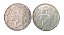 Moedas Antigas da Venezuela 1 Bolivar 1954 e 1960 (Gram 5) - Imagem 1