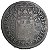Moeda Antiga do Brasil 320 Réis 1695 - Coroa Larga - Imagem 1