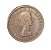 Moeda Antiga da Inglaterra Two Shillings (Florin) 1955 - Imagem 1