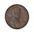 Moeda Antiga dos Estados Unidos One Cent 1969 - Lincoln - Imagem 1