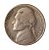 Moeda Antiga dos Estados Unidos Five Cents 1946 - Jefferson Nickel - Imagem 1
