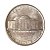 Moeda Antiga dos Estados Unidos Five Cents 1957 D - Jefferson Nickel - Imagem 2