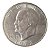 Moeda Antiga dos Estados Unidos Eisenhower Dollar 1972 - Imagem 1