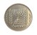 Moeda Antiga de Israel 1/2 Lira 1968 J - Imagem 2