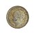 Moeda Antiga de Curaçao 1/4 Gulden 1947 - Imagem 1