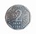 Moeda Antiga da França 2 Francs 1981 - Imagem 2
