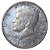 Moeda Antiga dos Estados Unidos Kennedy Half Dollar 1964D - Imagem 1