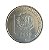 Moeda Antiga da República Dominicana 1 Peso 1988 - Comemoração do V Centenário do Descobrimento e Evangelização da América - Imagem 1