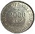 Moeda Antiga do Brasil 2000 Réis 1908 - Imagem 2