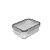Pote Click Retangular (380ml) 14x14x7,5cm - OU CL1000 - Imagem 1