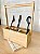 Porta Talher Vertical com Alça de Bambu 23x11 YOI 8108010060 - Imagem 3