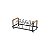 Organizador de Tampas Preto 30x13,5x12,2cm YOI 811300163 - Imagem 2