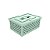 Cesto Organizador M com Tampa 31x22x14cm Crippa 1022 - Imagem 3