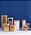 Pote de Vidro com Tampa de Bambu 1,4Litros OIKOS COZ01786NAT - Imagem 2