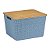 Caixa Org. com Tampa de Bambu 18L 35x30x22cm OIKOS LAV01836 - Imagem 3